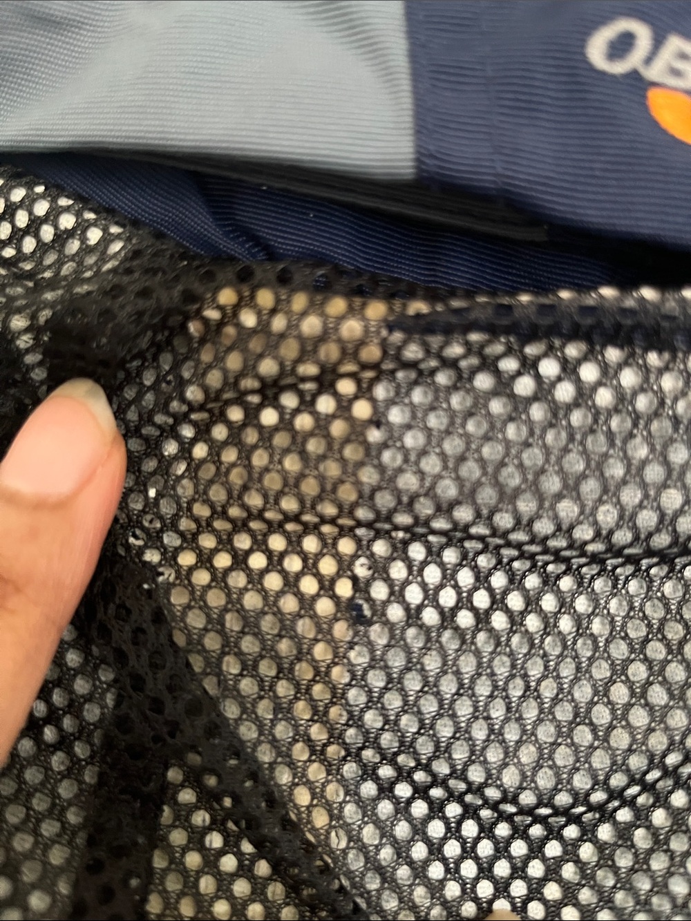 Obermeyer Navy and Black Ski Jacket with Gray Accents - Picture 10 of 12